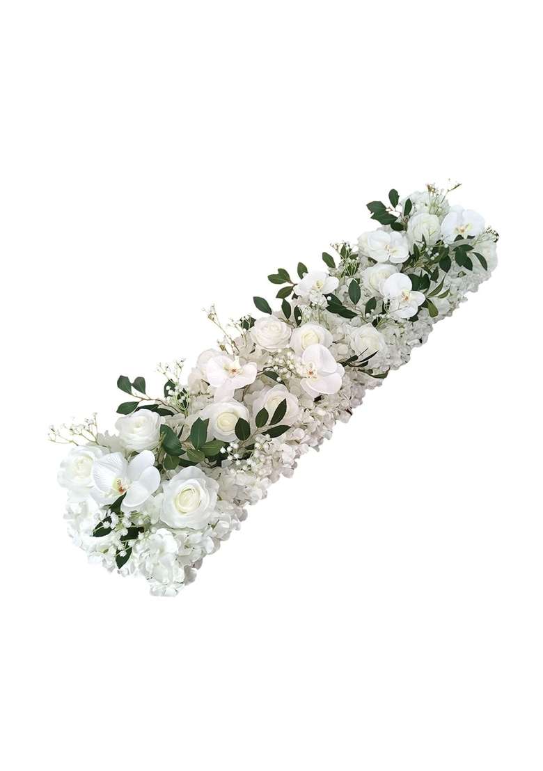 Zelphora Flower Panel Backdrop Decoration Artificial Rose for Wedding Event Wall Door - Indya