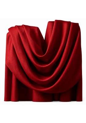 Myaddiction Wine Red Velvet Backdrop Fabric for Wedding Engagement Party Decoration Wine Red 10M