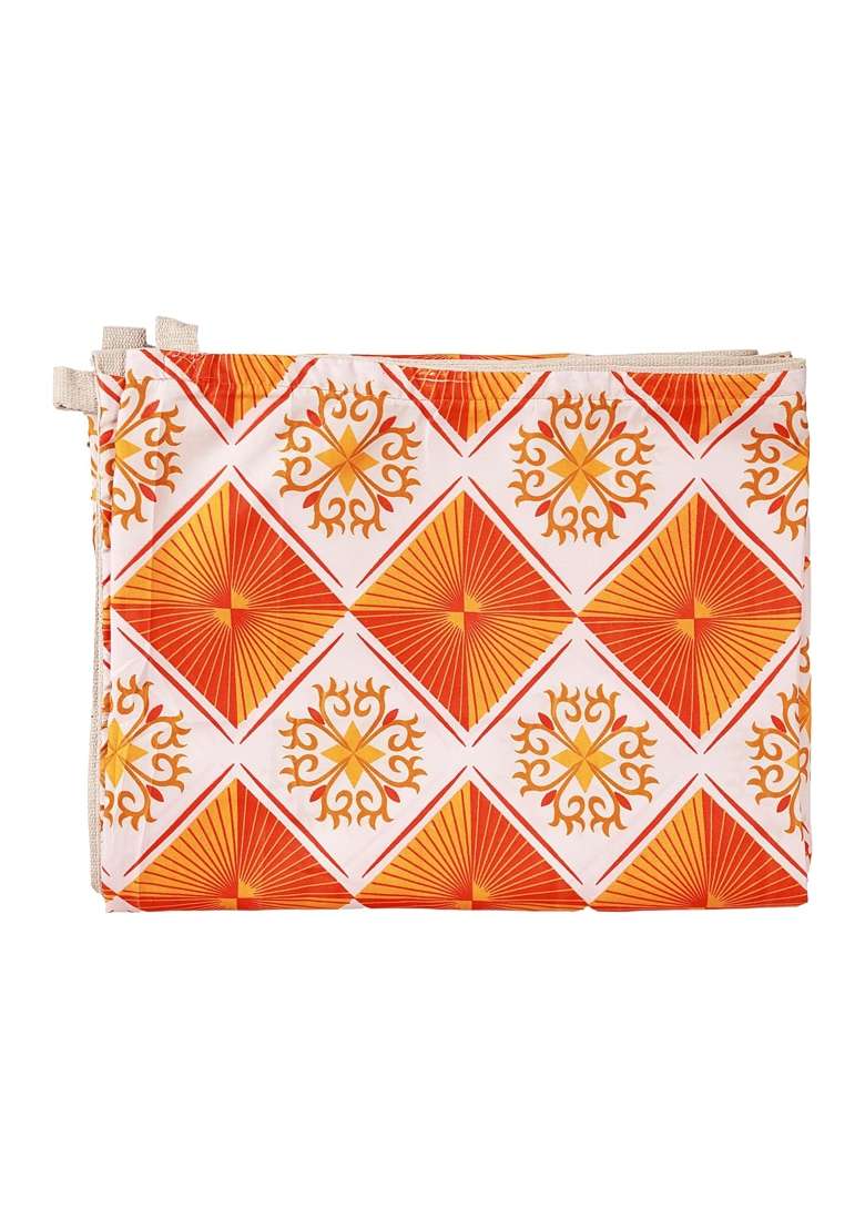 Priyakant Safawala Decorative Ceiling Top Printed Mandap Ideas at Home Festival Wedding Diwali - Indya