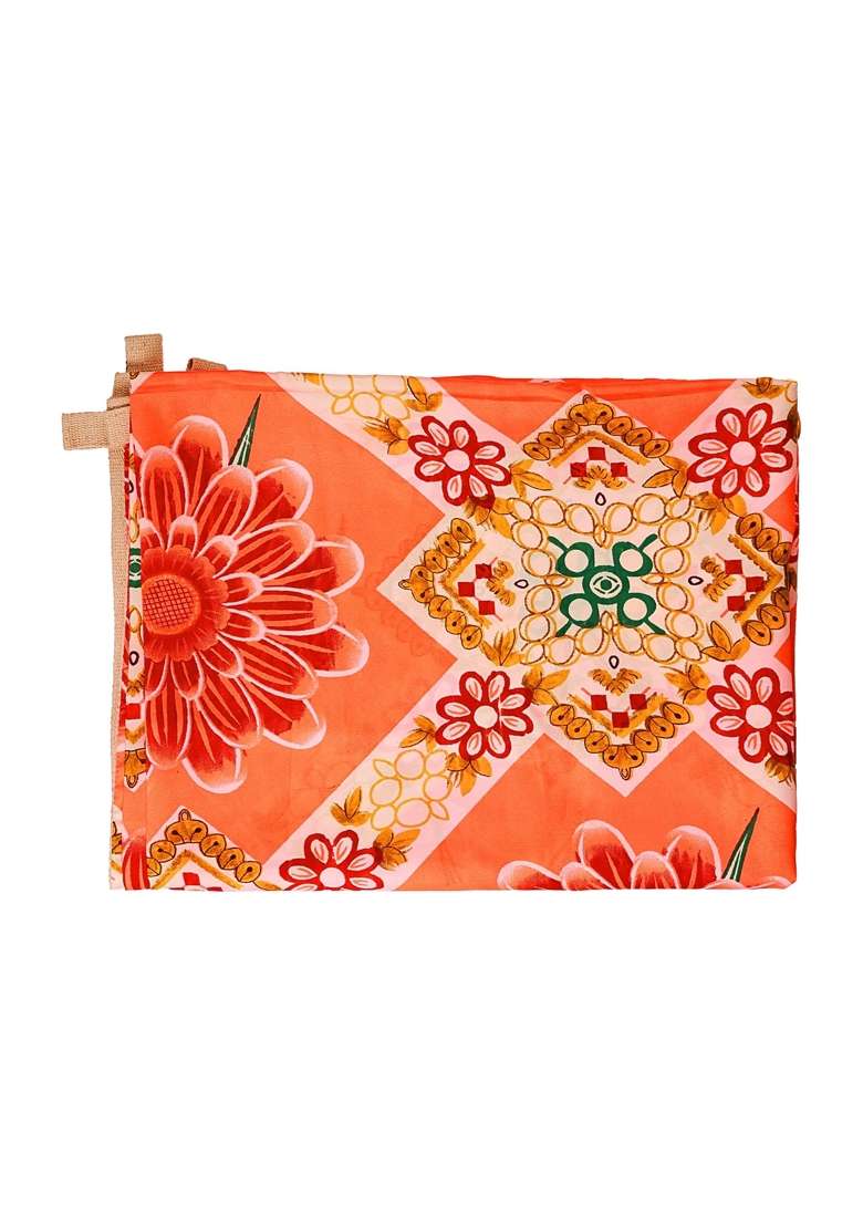 Priyakant Safawala Decorative Ceiling Top Printed Mandap Ideas at Home Festival Wedding Diwali - Indya