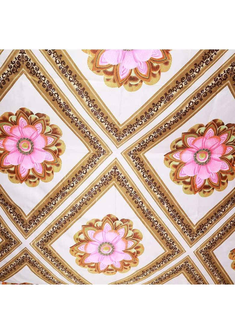 Priyakant Safawala Ganpati Decorative Ceiling Top Printed Mandap Ideas at Home Festival - Indya