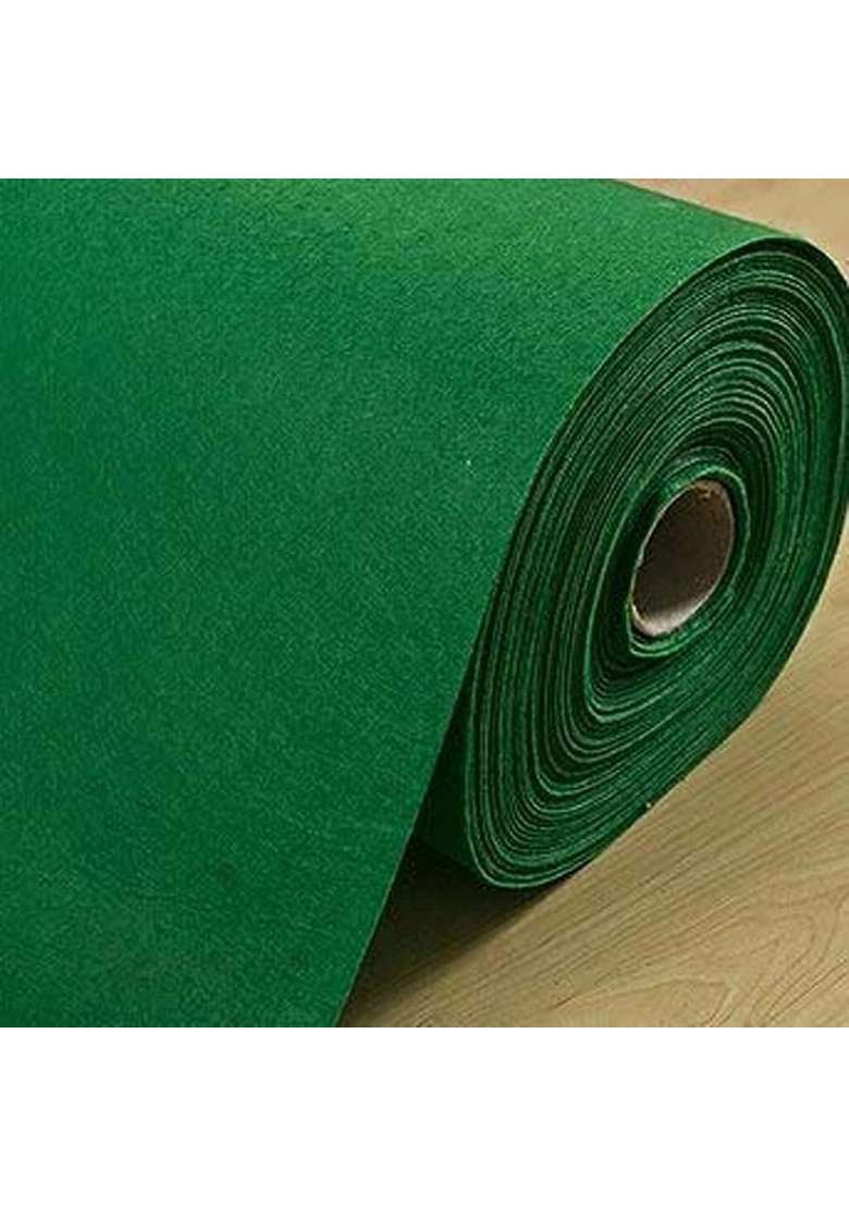 Carpet Gallery House Green Non Woven Floor Mat for Wedding Mandap Tent School Functions Hotel Gallery - Indya
