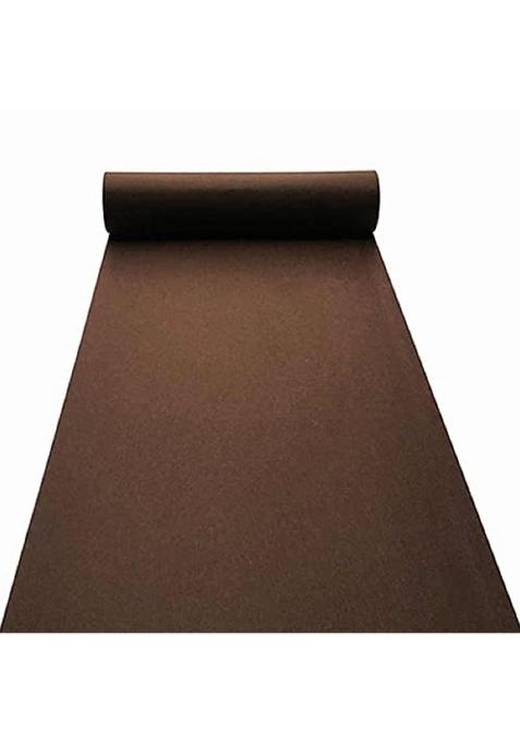 Carpet Gallery House Brown Non Woven Floor Mat for Wedding Mandap Tent School Functions Hotel Gallery