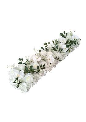 Trendivibe Flower Panel Backdrop Decoration Artificial Rose for Wedding Event Wall Door