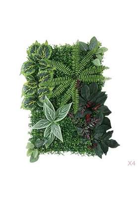 Merishopp 4 Artificial Plants Lawn Wall Wedding Venue Foliage Pillar Main Road Decor E