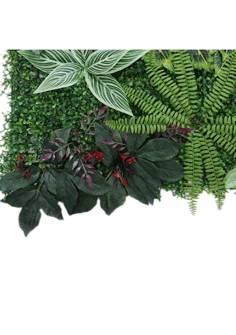 Merishopp 4 Artificial Plants Lawn Wall Wedding Venue Foliage Pillar Main Road Decor E - Indya