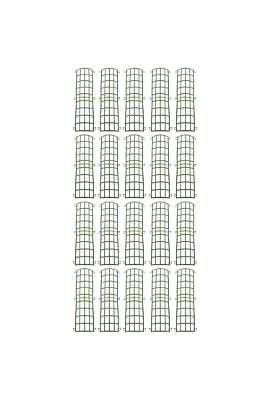 Merishopp 20X Artificial Flower Wall ABS Panels for DIY Wedding Background 44x14cm
