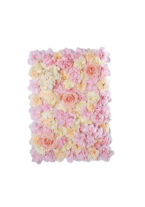 Trendivibe Screen Wall Panel Floral Backdrop for Wedding Bridal Photo Photography Champagne