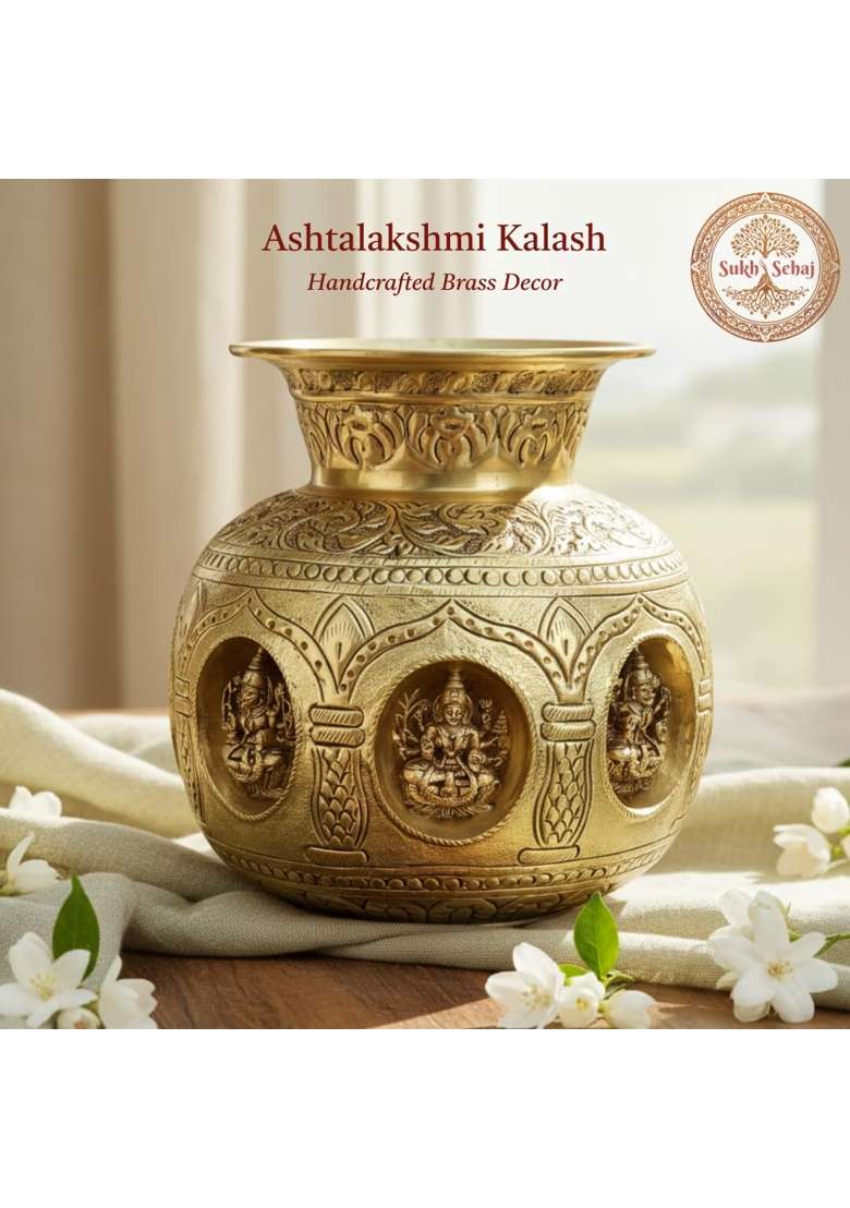Sukh Sehaj 8 Ashtalakshmi Kalash 1 Point 05 KG - Indya