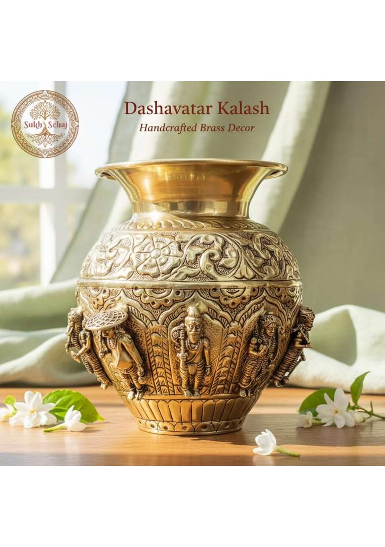 Sukh Sehaj 5 Point 9 Dhashavatar Kalash 500 GM - Indya