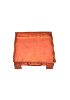Shrinika Copper Havan Kund for Puja 12 Inch Tamra Yagya Kund