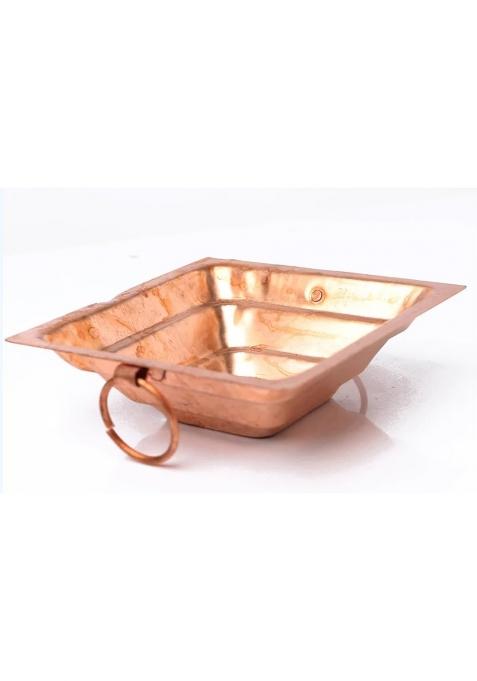 Atrodevi Enterprises Handmade Pure Copper Hawan Kund for Home Puja and Hawan Purpose