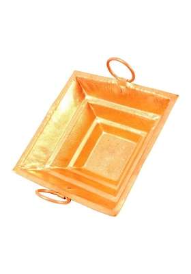 Aditya Shopping Copper Agni Hotra Hawan Havan Kund Fire Ritual Pooja Hindu Ritual Yagna 10 Inch