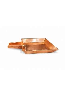 Shiv Home World Pure Copper Havan Kund for Pooja 40 CM 15 Point 75