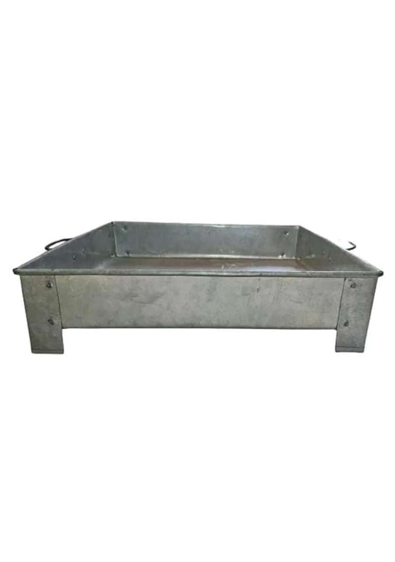Silver Aadityaas Square Yagya Kunda Pond Well Hawan Jogya Havan Kund Pot Tray - Indya