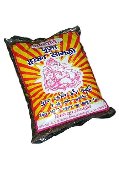 SDI Multicolour Shri Dhoop Industries Lord Ganpati G Special Hawan Samagri for Electric Havan Kund Best