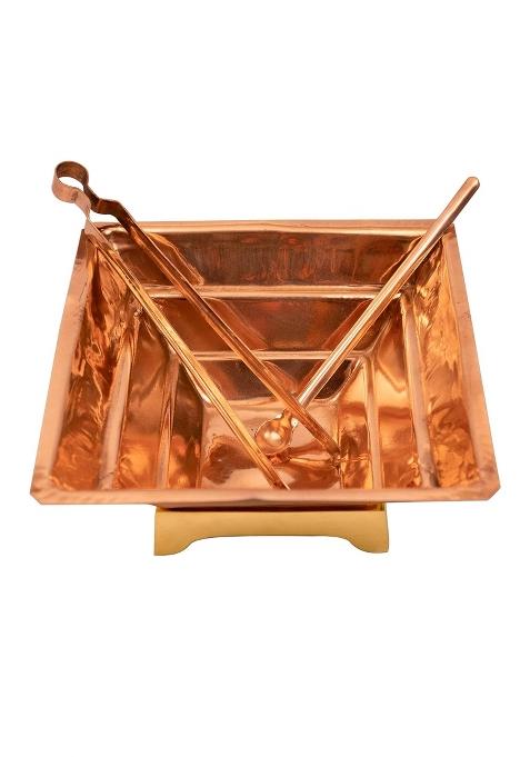 Spillbox Copper Agnihotra 5 in 1 Copper Set