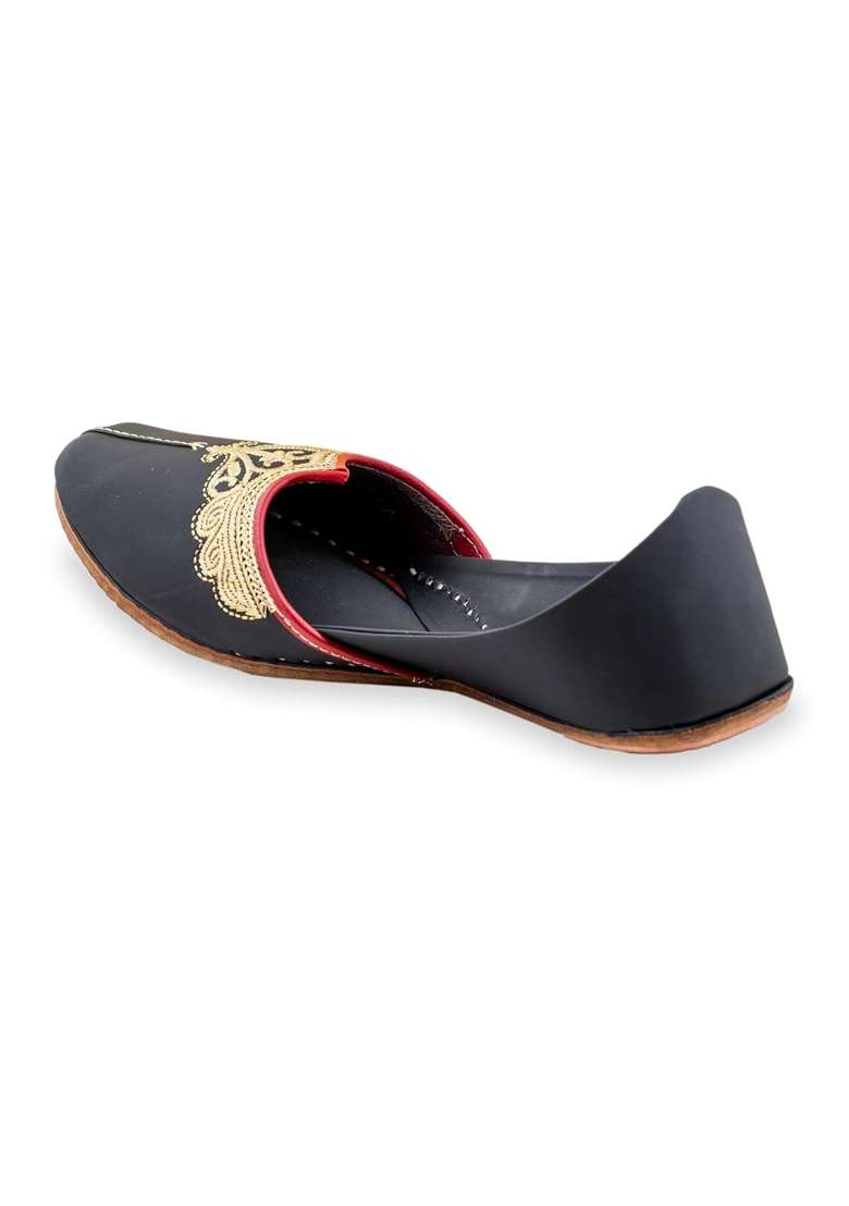 Korakari Mens Traditional Leather Punjabi Jutti Comfortable Mojari for Men - Indya