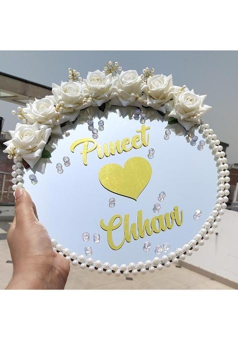 Custom Kajals Dreams N Moments Luxury Personalized Handmade Engagement Ring Platter