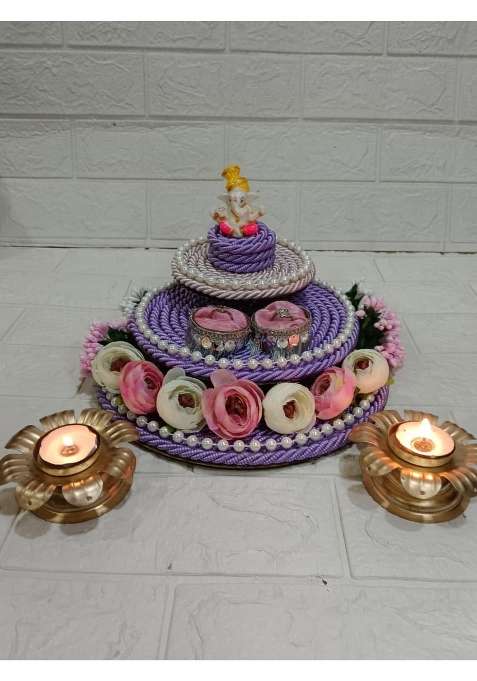 Nutts Decorative Ring Ceremony Platter Engagement Tray