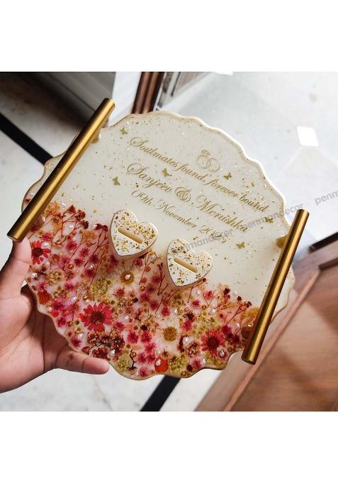 Penman Decor Engagment Ring Platter Custom Engagement Ring Platter