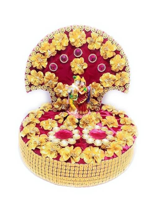 Smart Creations Ring Platter for Wedding Engagement Ring Ceremony Pink