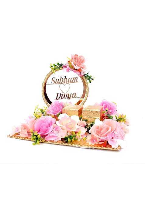 Giftsbouquet Engagement Ring Platter Wedding Ring Platter