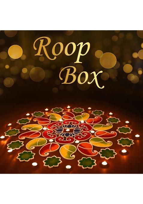 Decodesk Island Roop Box Make 100 Plus Versatile Patterns of Rangoli with One Kit