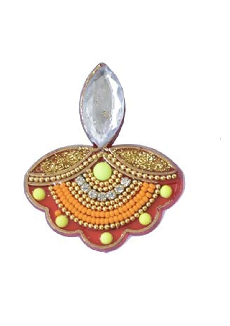 Tarini Gallery Floor Rangoli Home Decoration for Festival Diwali Acrylic Traditional Handmade Inerior - Indya