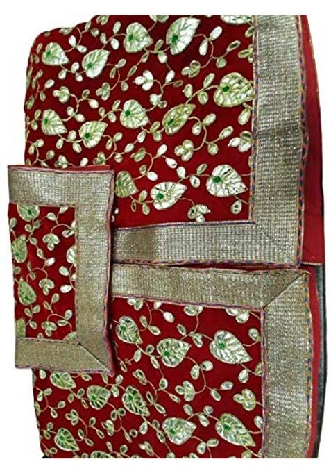 Agam Enterprises Rumala Sahib Ji Decorative Cloths for Temple Mehroon