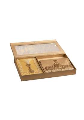Groom Wedding Sehra with Matching Kalgi and Box Golden