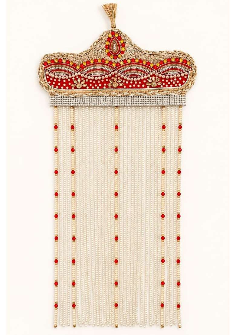 Multicolor Royal Dulha Sehra for Indian Wedding Handcrafted Groom Headwear with Traditional Design and Royal - Indya