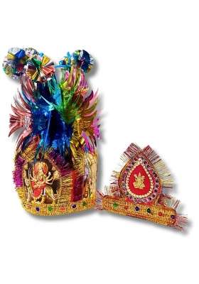 Haldi Mehendi Shaadi Maur Mukut Mauri Sehra for Bride Groom Men Women for UP North Indian Bihari Traditional