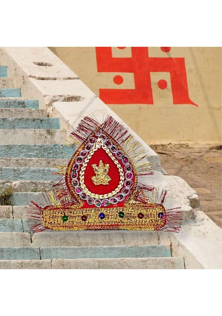 Haldi Mehendi Shaadi Maur Mukut Mauri Sehra for Bride Groom Men Women for UP North Indian Bihari Traditional - Indya