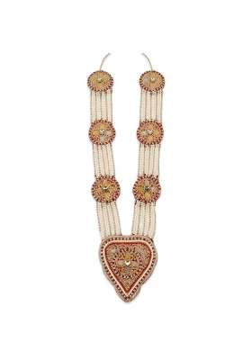 Multicolour Handy House Traditional Groom Pan Haar Pearl String Wedding Pan Haar for Sehra