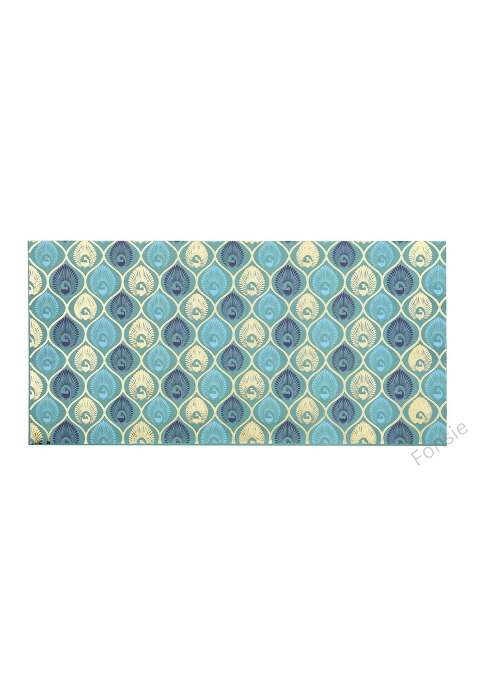 Fonsie Blue Peacock Pattern Pcs Cash Envelopes for Gifting Money on Wedding Gift Baby Shower Gift Pack of 30