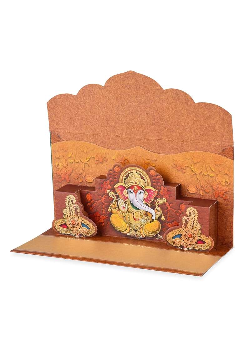 Fonsie Cash Shagun Fancy Design Envelopes for Gifting Money on Wedding Gift Pack of 10 - Indya