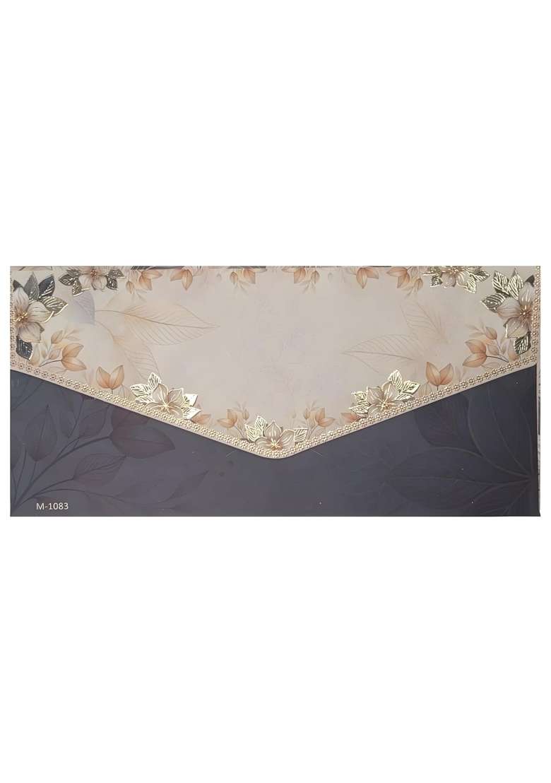 Fonsie Cash Shagun Fancy Design Envelopes for Gifting Money on Wedding Gift Baby Shower Shagun Pack of 20 - Indya