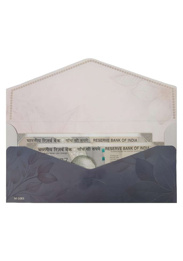 Fonsie Cash Shagun Fancy Design Envelopes for Gifting Money on Wedding Gift Baby Shower Shagun Pack of 20 - Indya