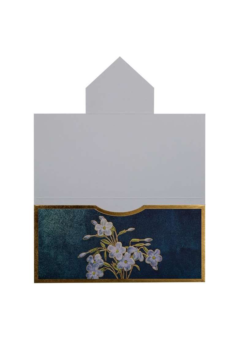 NEHA Singh Bhatia Premium Designer Winter Flowers Gift Money Shagun and Sagan Envelopes for Weddings Pack of 10 - Indya