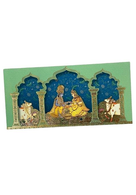 Vanya Creations Divine Harmony Design Shagun Envelopes for Gifting Cash Money Cover Velvet Finish Pack of 20
