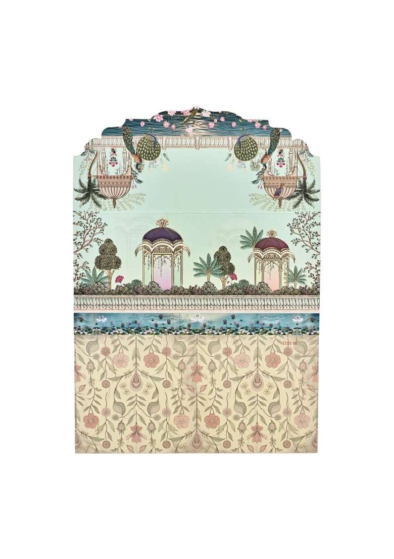 Fonsie Cash Shagun Fancy Design Envelopes for Gifting Money on Wedding Gift Baby Shower Shagun Pack of 10 - Indya
