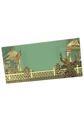 Vanya Creations Floral Garden Delight Design Shagun Envelopes for Gifting Cash Money Cover Velvet Pack of 20