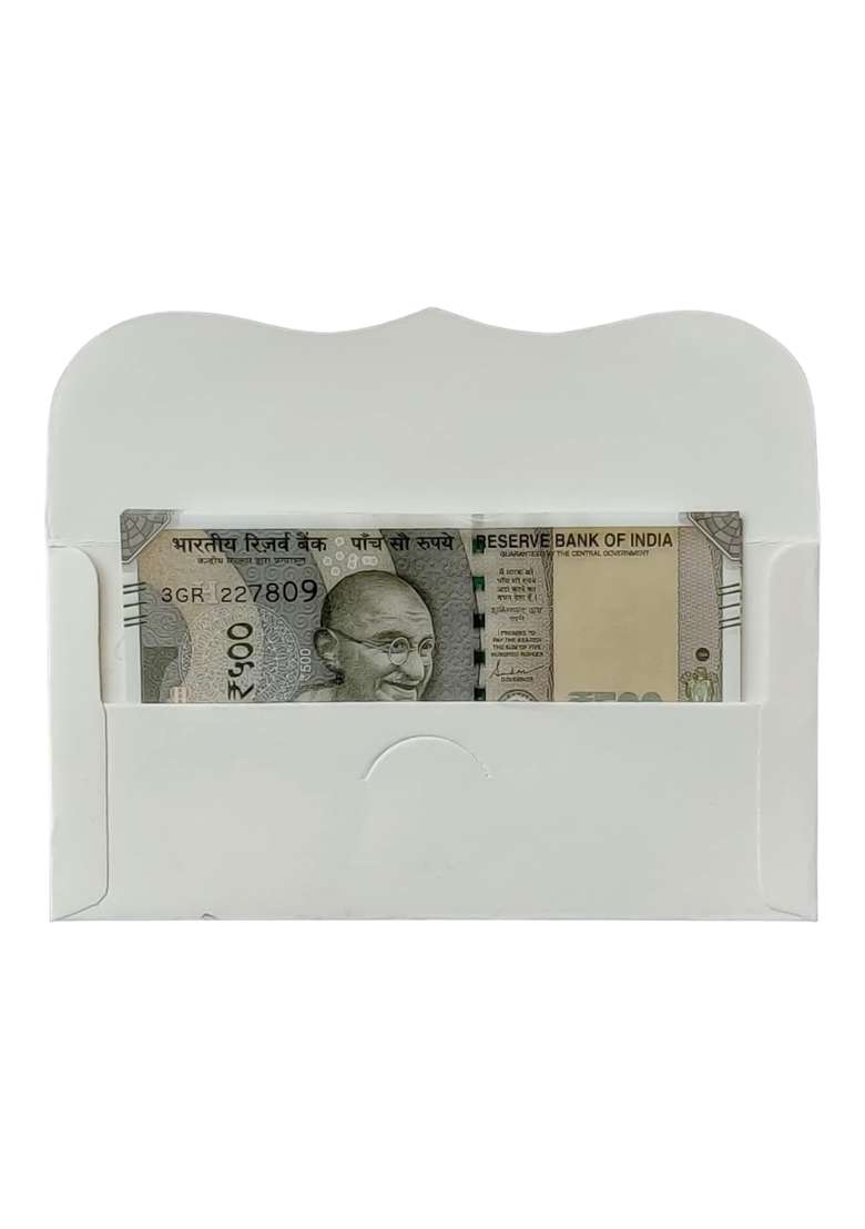 Jhintemetic Colourful Designer Shagun Lifafa Money Gift Envelope Digitally Printed for Gifting Money Pack of 50 - Indya