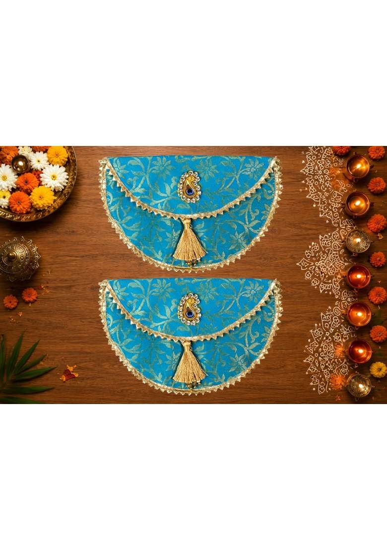 Navkathanak Blue Cloth Shagun Lifafa - Indya
