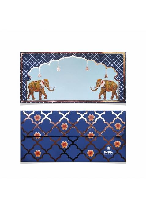 Vestta Elegance Redefined Shagun Envelopes for Gifting Money Pichwai Design Matt Finish 7 and Half L
