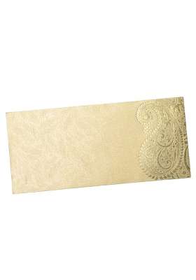 Vanya Creations Rectangle Shape Metallic Paper Shagun Envelopes for Gifting Cash Sagan Lifafa Pack of 100