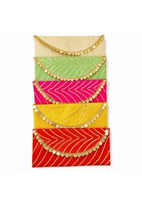 Decorative Gift Envelopes for Wedding Festival and Celebration Pack of 5