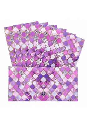Jhintemetic Colourful Designer Shagun Lifafa Money Gift Envelope Digitally Printed for Gifting Money Pack of 30