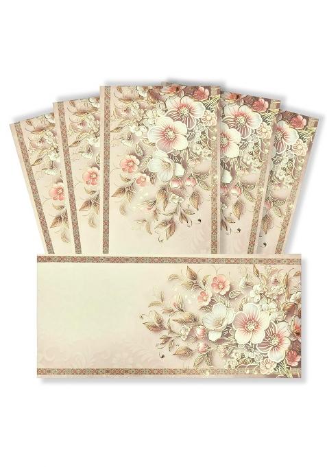Fonsie Cash Shagun Fancy Design Envelopes for Gifting Money on Wedding Gift Baby Shower Gift Shagun Pack of 30